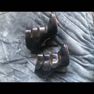 Designer shoes.  Lovingly warn, excellent condition.